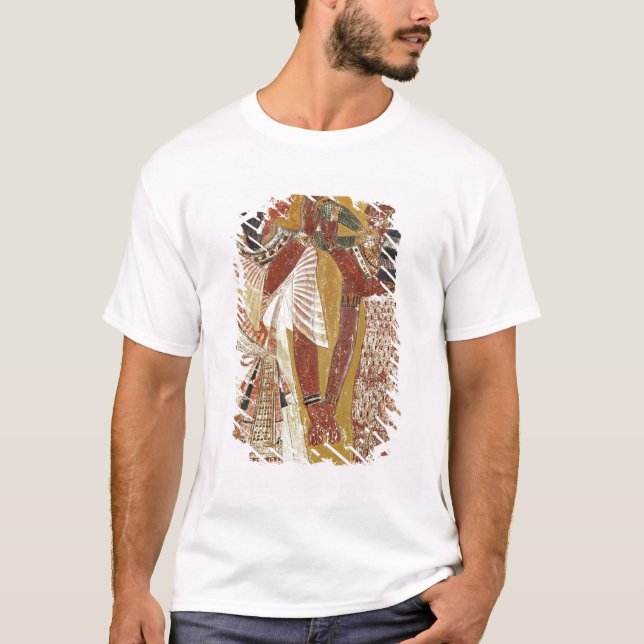 T-shirts Alivio que descreve a colocação de Hathor da deusa (Frente)