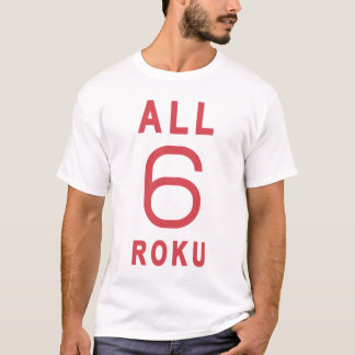 T-SHIRTS ALL 6 ROKU Tシャツ