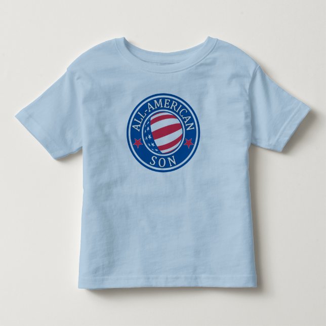 T-shirts All-American Son (Frente)