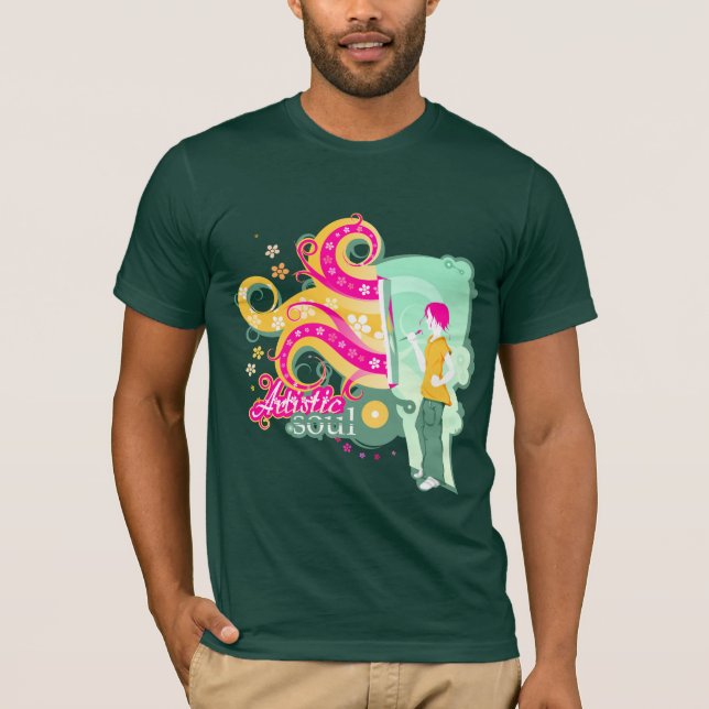 T-shirts Alma artística (Frente)