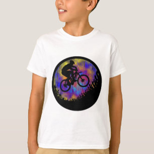 T-shirts Alma da bicicleta estacada