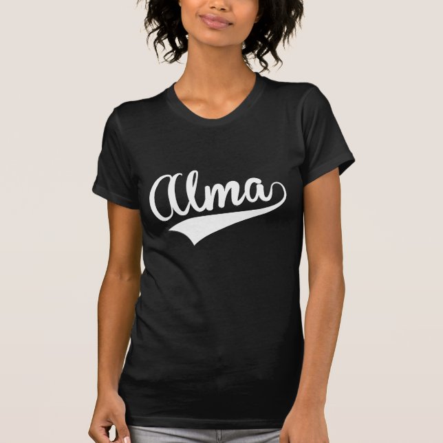 T-shirts Alma, retro, (Frente)