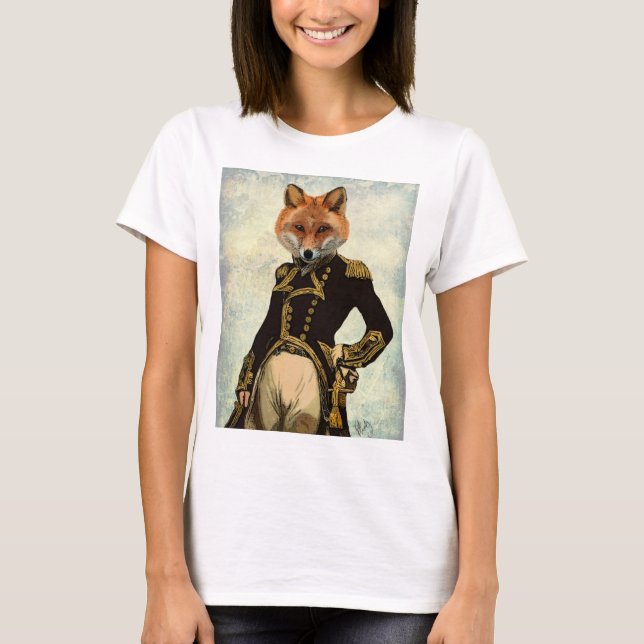T-shirts Almirante Fox Cheio 2 (Frente)