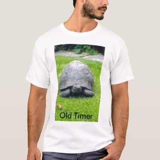 T-shirts Almofada a tartaruga., temporizador velho