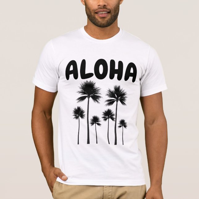 T-shirts ALOHA (Frente)