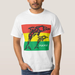T-shirts Aloha golfinho da ilha de Havaí
