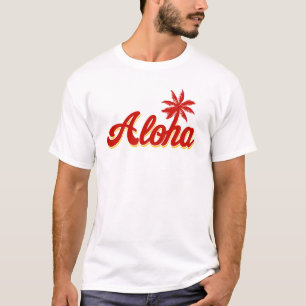 T-shirts Aloha Hawaii Palm Tree