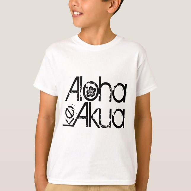 T-shirts Aloha KE Akua - o deus é amor (Frente)