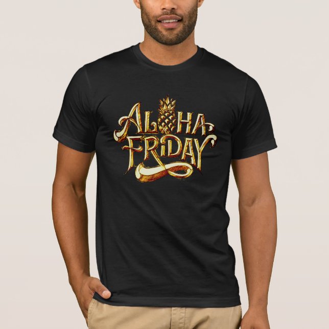 T-SHIRTS ALOHA SEXTA-FEIRA (Frente)