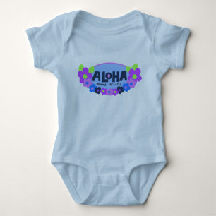 T-shirts Aloha Significa Alô, Criança Creeper
