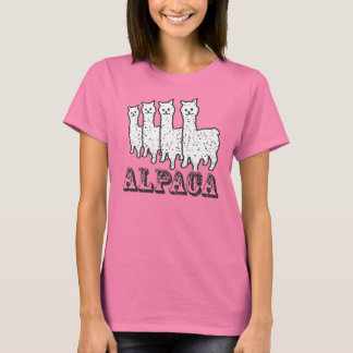 T-shirts Alpaca 4 Preto e Branco