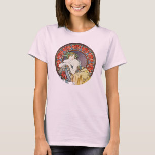 T-shirts Alphonse Mucha Deusa
