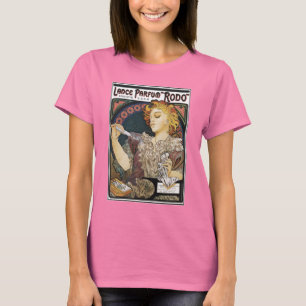 T-shirts Alphonse Mucha - Lance Parfum "Rodo" - Anúncio Per