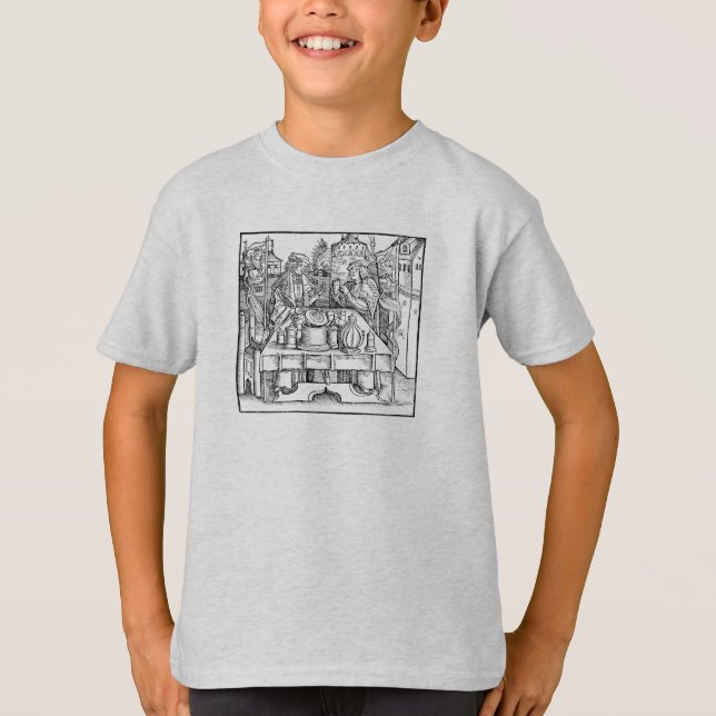 T-shirts Alquimista Real no Castelo (Frente)