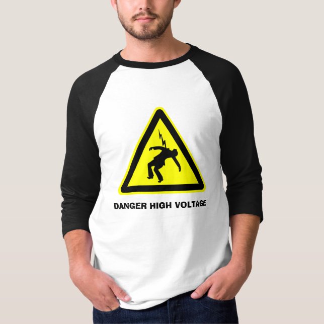 T-SHIRTS ALTA TENSÃO DO PERIGO (Frente)