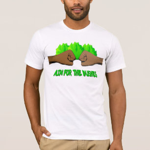 T-shirts Alvo para os arbustos