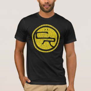 T-shirts Am App T básico - amarelo/preto