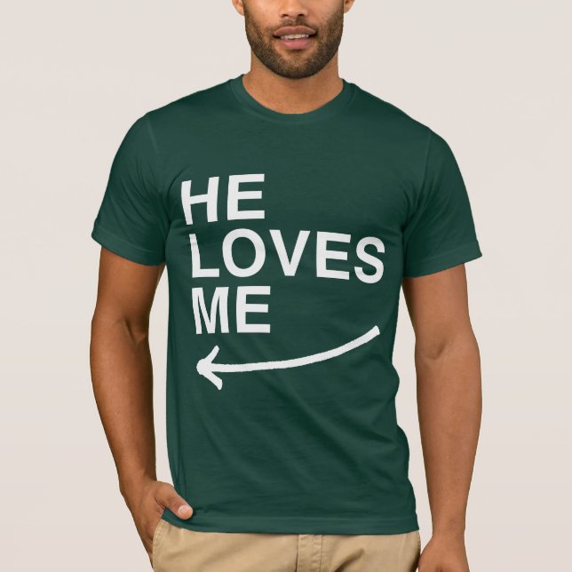T-shirts Ama-me (esquerdo) - .png (Frente)