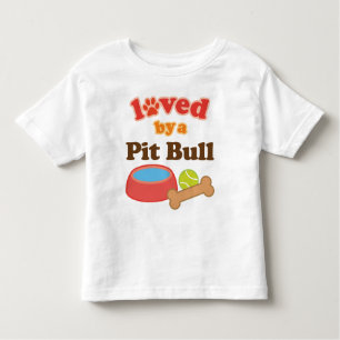 T-shirts Amado por um Pitbull (raça do cão)