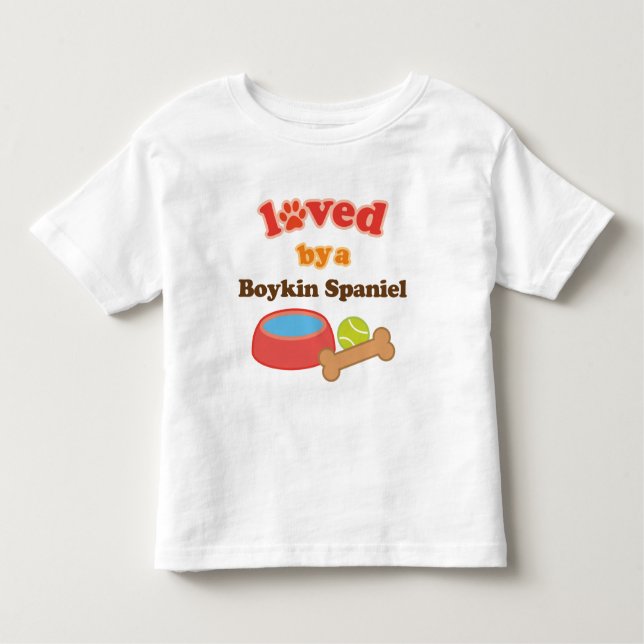 T-shirts Amado por um Spaniel de Boykin (raça do cão) (Frente)