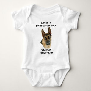 T-shirts Amado & protegido por um german shepherd