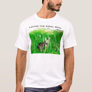 T-shirts Amando a alma feroz do gato