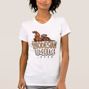 T-shirts Amante de Rhodesian Ridgeback
