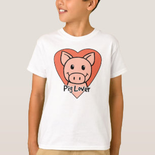 T-shirts Amante do porco