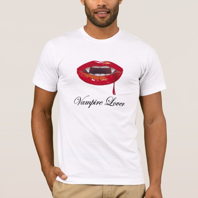 T-shirts Amante do vampiro (Frente)