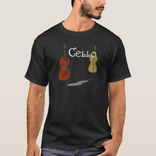 T-shirts Amante do violoncelo