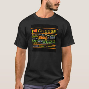 T-shirts Amantes do queijo