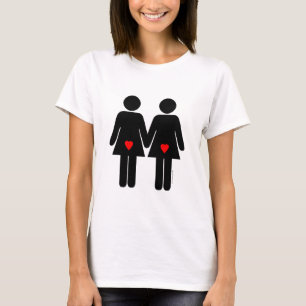 T-shirts Amantes lésbicas