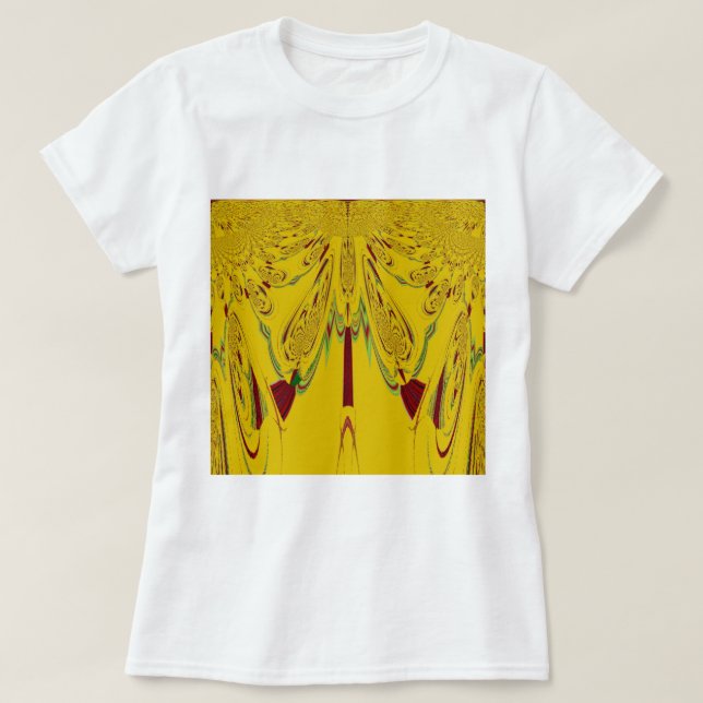 T-shirts Amarelo (Frente do Design)