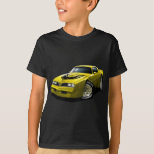 T-shirts Amarelo 1977-78 do transporte Am
