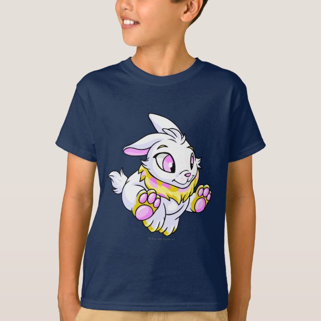 T-shirts Amarelo de Cybunny (Frente)