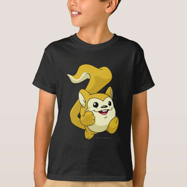 T-shirts Amarelo de Meerca (Frente)