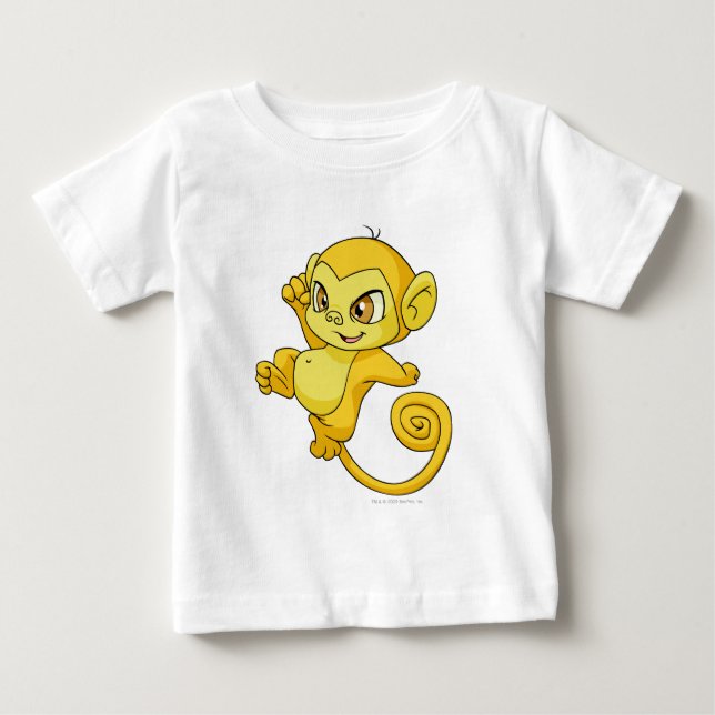 T-shirts Amarelo de Mynci (Frente)