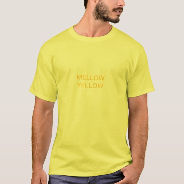 T-shirts amarelo maduro (Frente)
