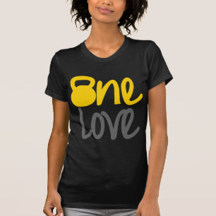 T-shirts Amarelo "um amor" Kettlebell