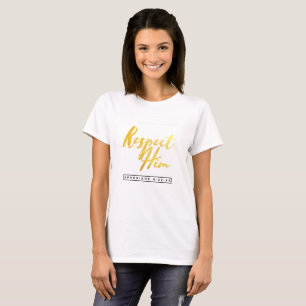 T-shirts Ame-A - Respeite-O - EPHESIANS 5:22-33