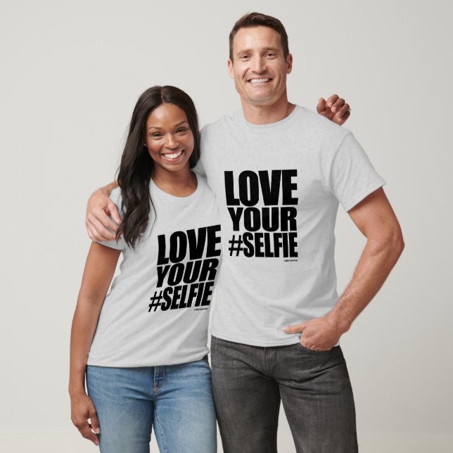 T-SHIRTS AME A SUA SELFIE (Unissex)