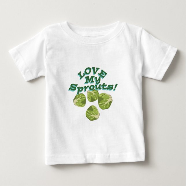 T-shirts Ame meus Sprouts (Frente)
