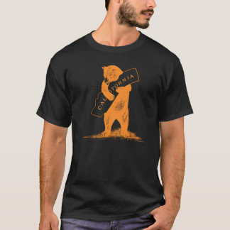 T-shirts Ame-o Califórnia--Laranja e preto