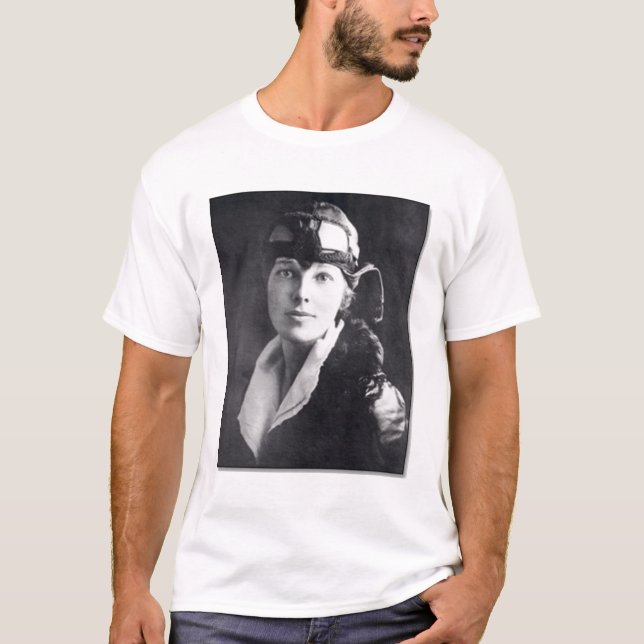 T-shirts Amelia-Earhart (Frente)