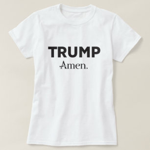 T-shirts Amém Trump