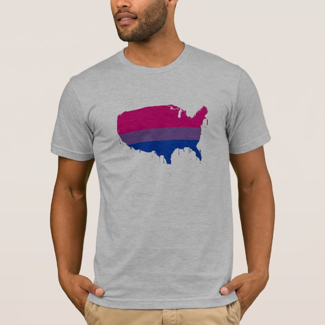 T-shirts América Bissexual (Frente)