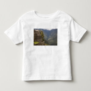 T-shirts América do Sul, Peru, Machu Picchu. Ruínas de pedr