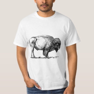 T-shirts American Buffalo Bison