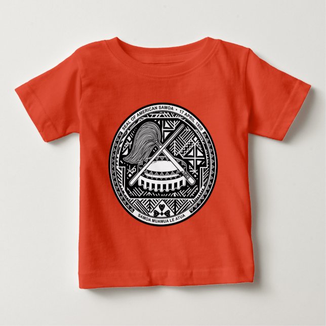 T-shirts American Samoa Coat of Arms (Frente)
