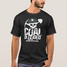 T-SHIRTS AMERICANO DE CARVÃO BLOODED